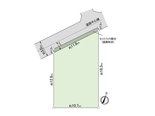 上尾市大字原市 区画図 上尾市大字原市 区画図