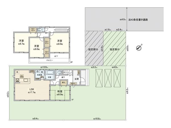 さいたま市岩槻区本町6丁目 間取図(平面図)