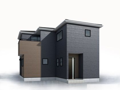 蓮田市見沼町 1号棟 外観パース図