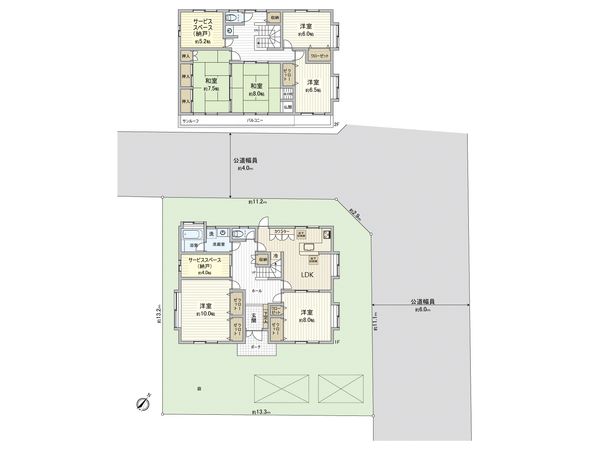さいたま市岩槻区東岩槻6丁目 間取図(平面図)