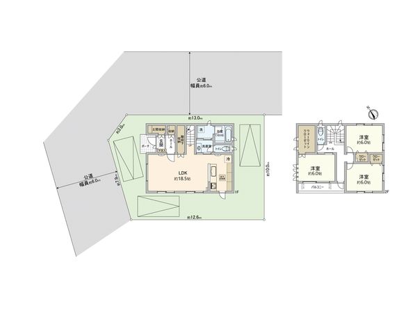 さいたま市見沼区大字丸ヶ崎 間取図(平面図) さいたま市見沼区大字丸ヶ崎 間取図(平面図)