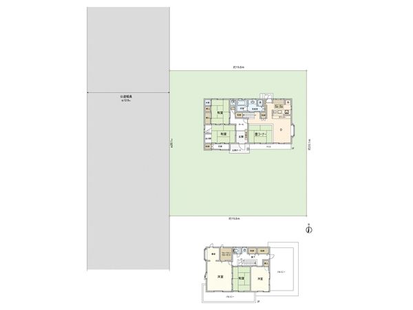 蓮田市西城3丁目 間取図(平面図) 蓮田市西城3丁目 間取図(平面図)