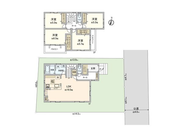 さいたま市見沼区島町 間取図(平面図) さいたま市見沼区島町 間取図(平面図)