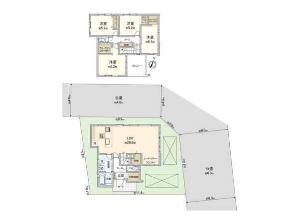 さいたま市見沼区大字深作 間取図(平面図) さいたま市見沼区大字深作 間取図(平面図)