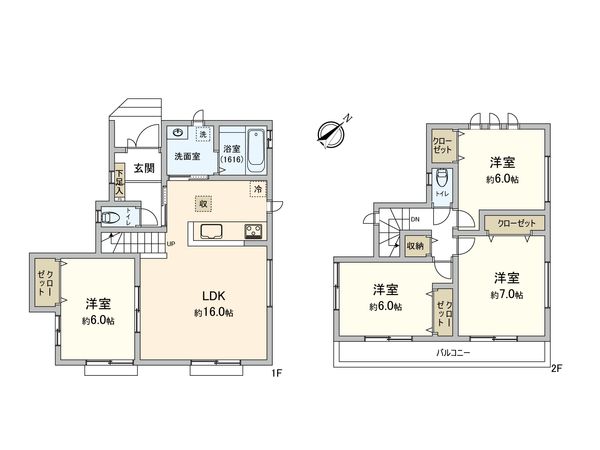 さいたま市岩槻区東岩槻5丁目 間取図(平面図)