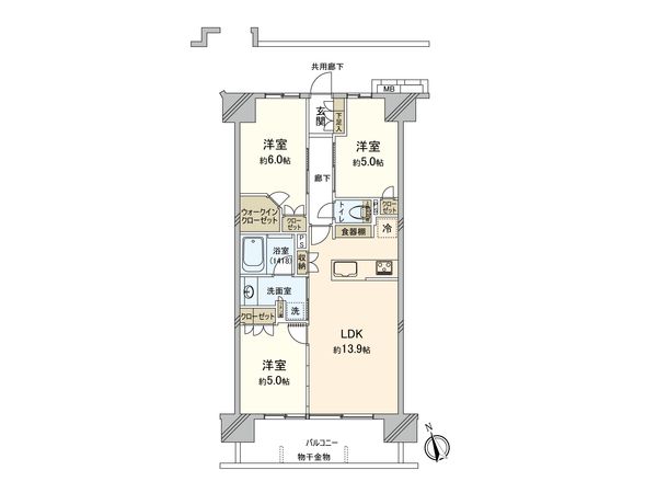 間取図(平面図)