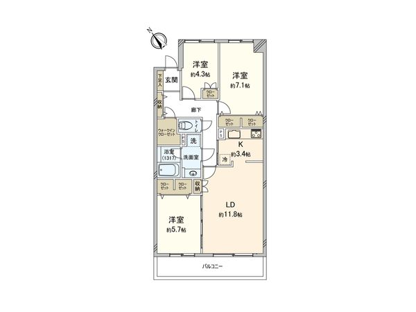 大宮東パーク・ホームズ 間取図(平面図) 大宮東パーク・ホームズ 間取図(平面図)