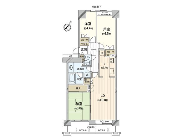 パークシティ白岡 ウエストガーデン 間取図(平面図) パークシティ白岡 ウエストガーデン 間取図(平面図)