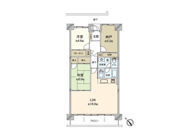和戸クレストヒルズ 間取図(平面図) 和戸クレストヒルズ 間取図(平面図)