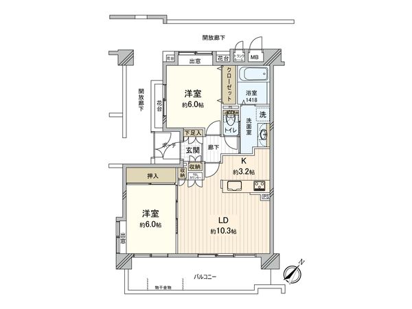 間取図(平面図)
