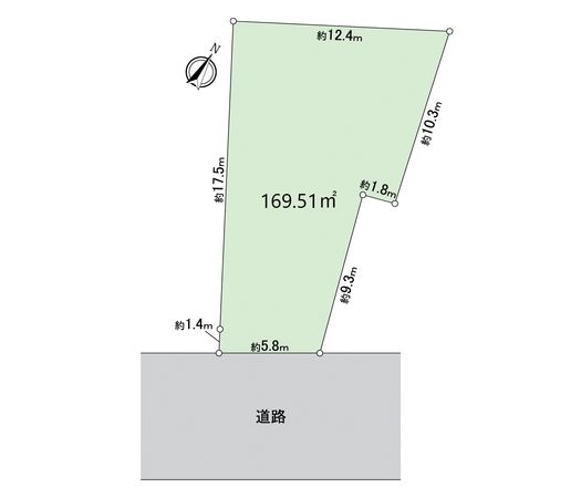 所沢市下富 土地 7区画 区画図 所沢市下富 土地 7区画 区画図