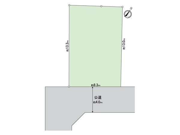 所沢市狭山ケ丘1丁目 土地 区画図 所沢市狭山ケ丘1丁目 土地 区画図