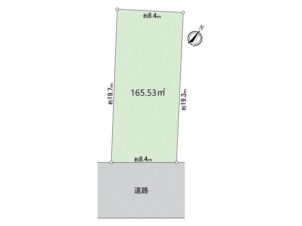 所沢市下富 土地 5区画 区画図 所沢市下富 土地 5区画 区画図