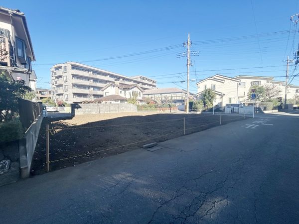 所沢市南住吉 土地A区画 前面道路含む外観 前面道路含む外観