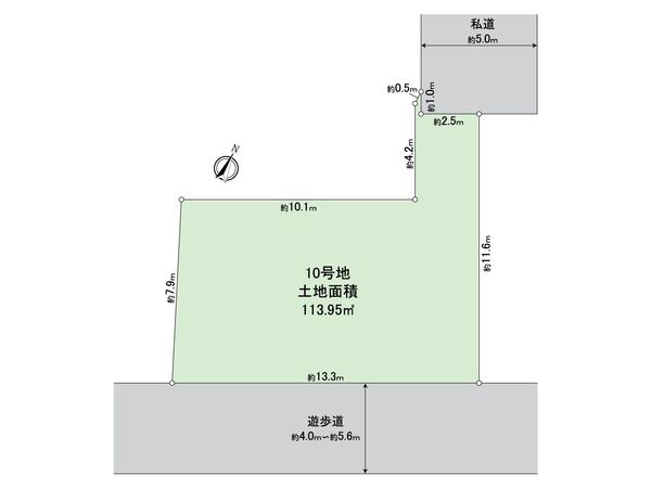 東村山市秋津町3丁目 土地 10区画 区画図 東村山市秋津町3丁目 土地 10区画 区画図
