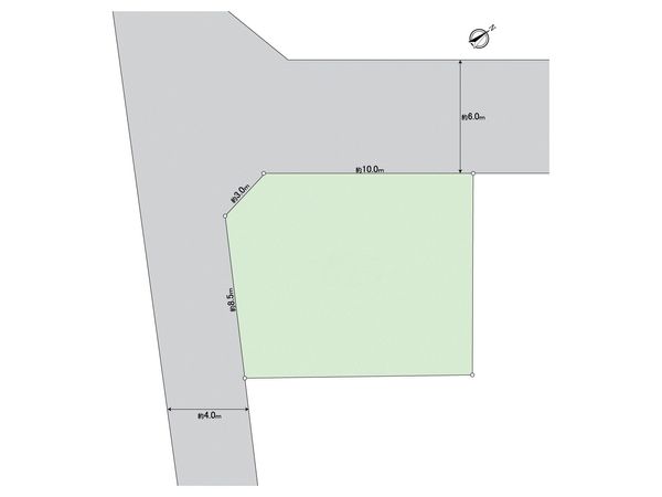 所沢市小手指南1丁目 土地 区画図 所沢市小手指南1丁目 土地 区画図