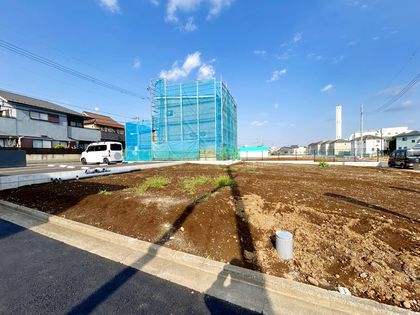 所沢市北秋津 北秋津・上安松土地区画整理事業地内(仮換地)1区画 土地写真