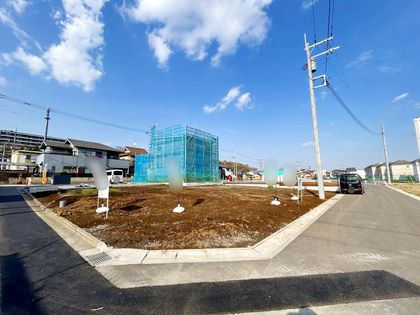 所沢市北秋津 北秋津・上安松土地区画整理事業地内(仮換地)2区画 土地写真