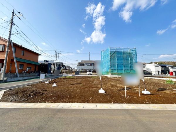 所沢市北秋津 北秋津・上安松土地区画整理事業地内(仮換地)2区画 土地写真