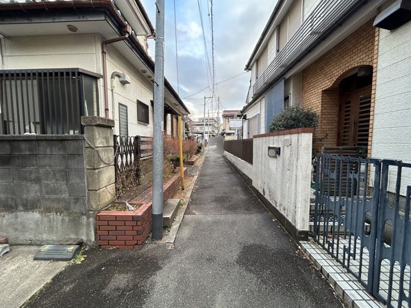 所沢市寿町 土地 前面道路含む外観 所沢市寿町 土地 前面道路含む外観