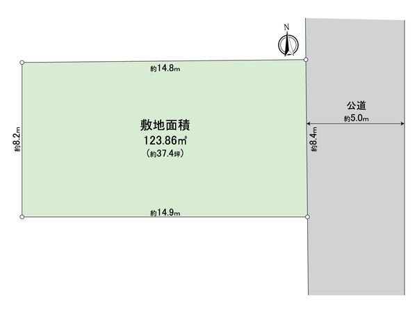 所沢市北秋津 土地 区画図 所沢市北秋津 土地 区画図