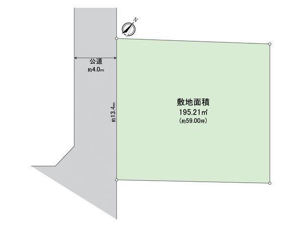 狭山市北入曽 土地 区画図 区画図