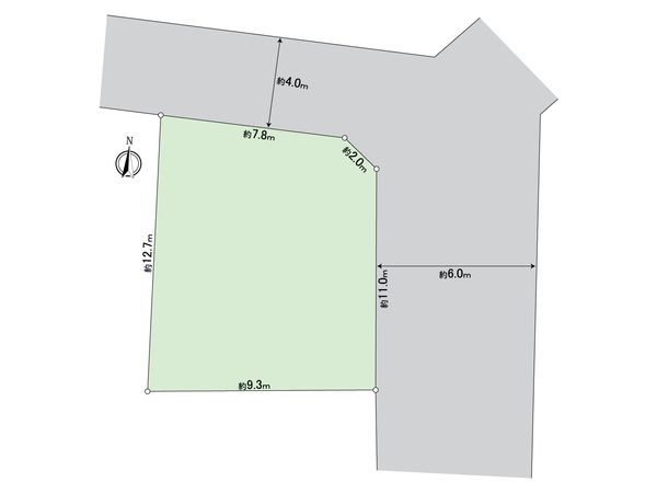所沢市大字山口 土地 区画図 所沢市大字山口 土地 区画図