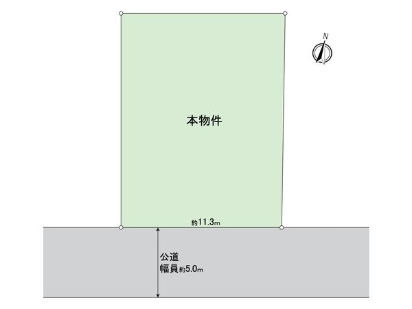所沢市大字山口 土地 区画図 所沢市大字山口 土地 区画図