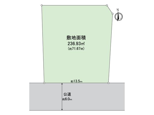 狭山市東三ツ木 土地 区画図 狭山市東三ツ木 土地 区画図
