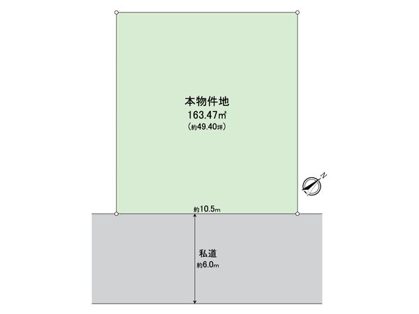 入間市小谷田1丁目 土地 区画図 入間市小谷田1丁目 土地 区画図