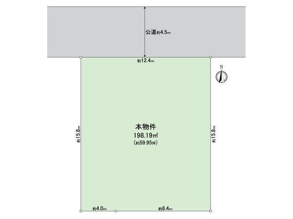 所沢市山口 土地(三井団地内) 区画図 所沢市山口 土地(三井団地内) 区画図
