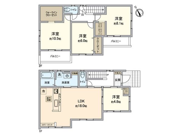 間取図(平面図)