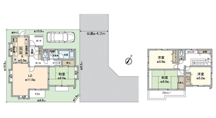 間取図(平面図)