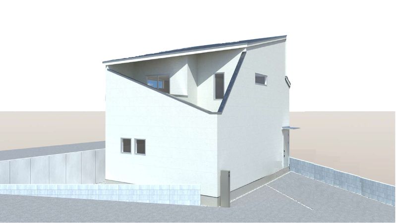 東村山市秋津町3丁目 新築戸建 外観パース図 東村山市秋津町3丁目 新築戸建 外観パース図