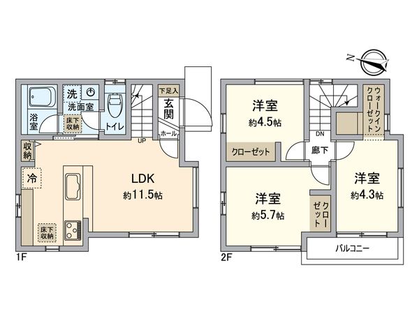 間取図(平面図)