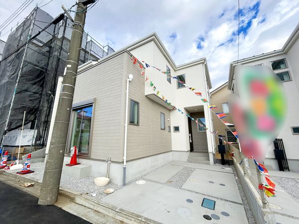 所沢市東所沢5丁目 新築4号棟 外観 所沢市東所沢5丁目 新築4号棟 外観