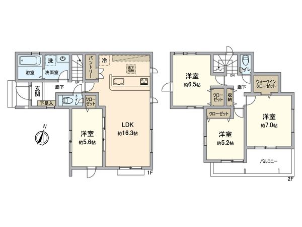 間取図(平面図)