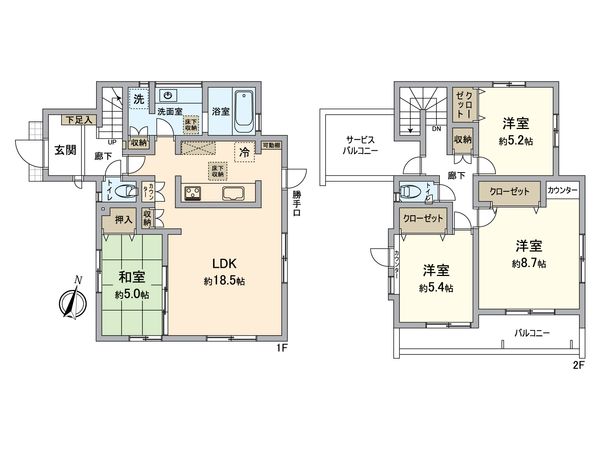 間取図(平面図)