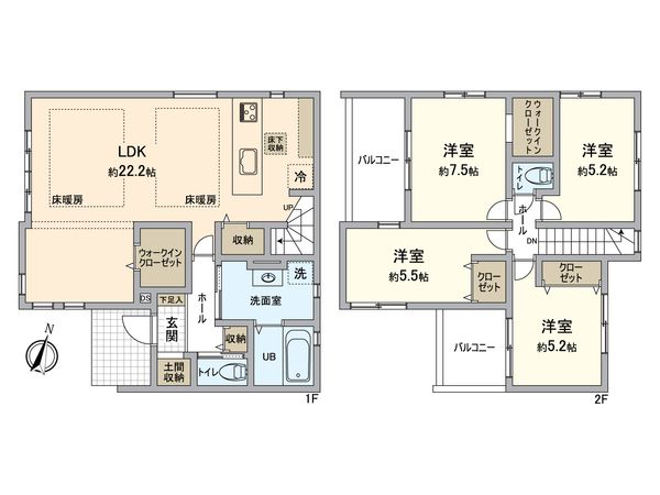 間取図(平面図)