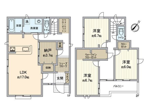 間取図(平面図)