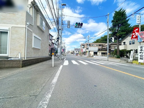 前面道路