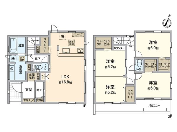 間取図(平面図)