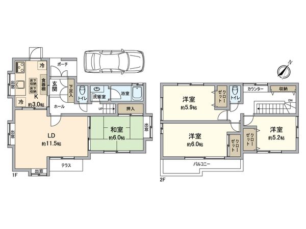間取図(平面図)