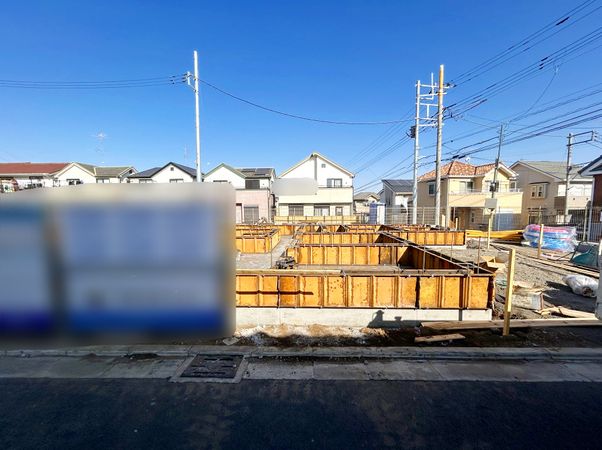 所沢市上新井1丁目 新築6号棟 外観