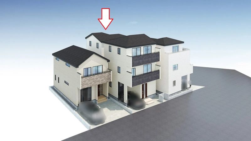 所沢市南住吉 新築B号棟 外観 所沢市南住吉 新築B号棟 外観