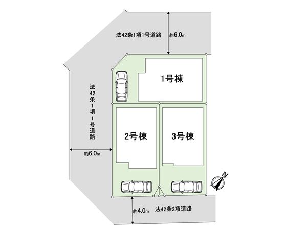 狭山市狭山台2丁目 新築3号棟 間取図(平面図)