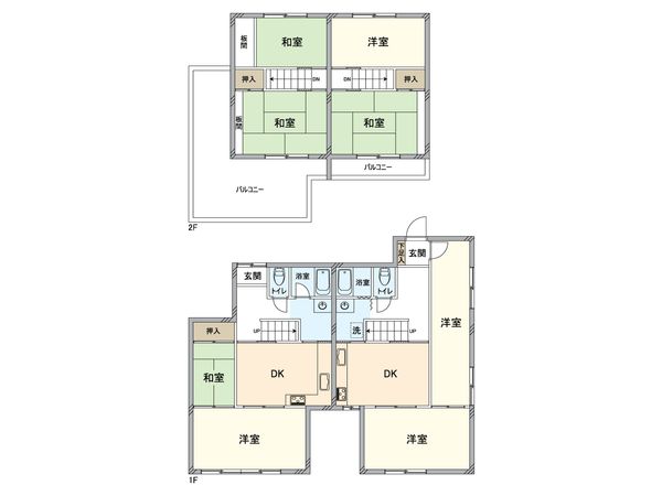 所沢市こぶし町 戸建 間取図(平面図) 所沢市こぶし町 戸建 間取図(平面図)