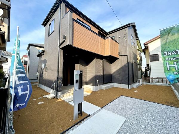 所沢市東狭山ケ丘3丁目 新築2号棟 外観 所沢市東狭山ケ丘3丁目 新築2号棟 外観