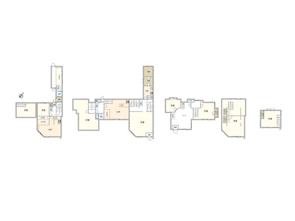 所沢市大字荒幡 戸建 間取図(平面図) 所沢市大字荒幡 戸建 間取図(平面図)