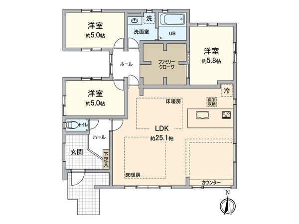 間取図(平面図)